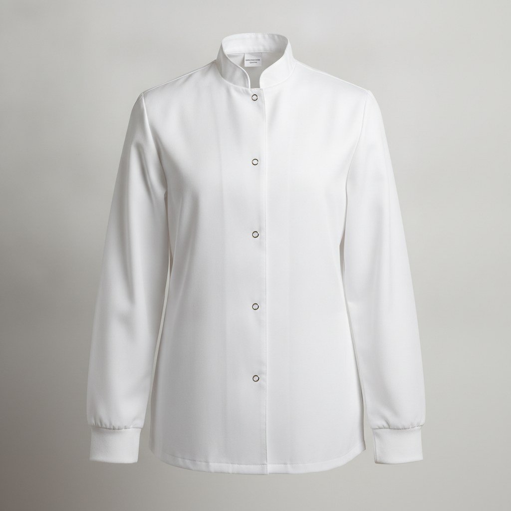 Snap-Front Lab Jacket — Trident Lab Coats