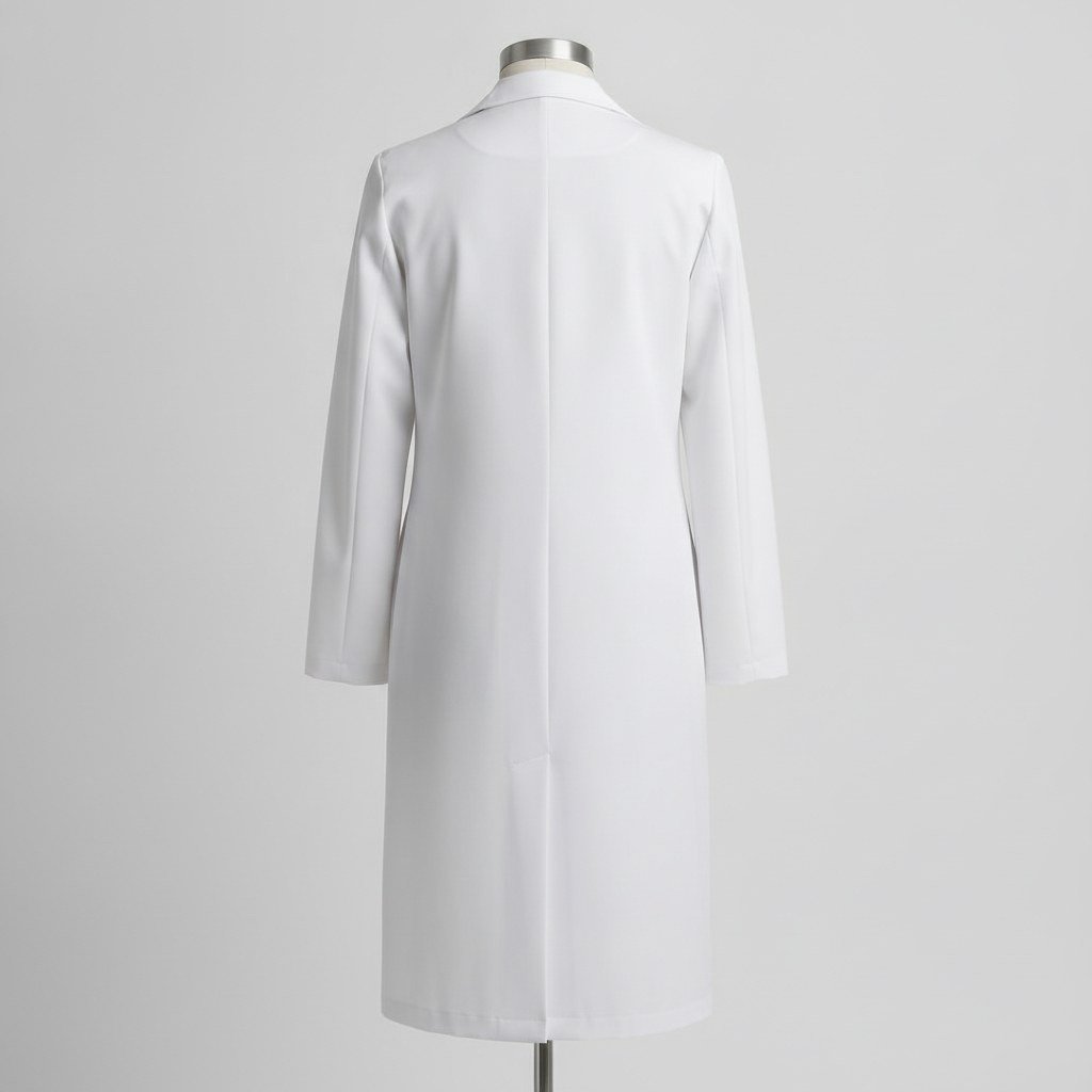 Long Consultation Coat — Trident Lab Coats
