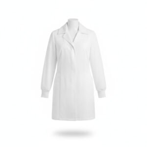Knit-Cuff Lab Jacket — Trident Lab Coats