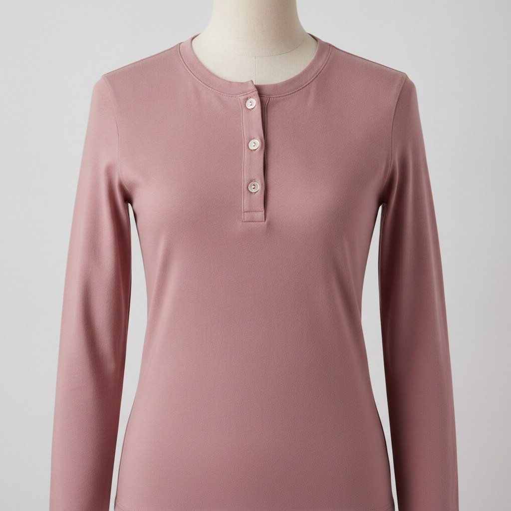 Women's Layering Henley — Trident Lab Coats